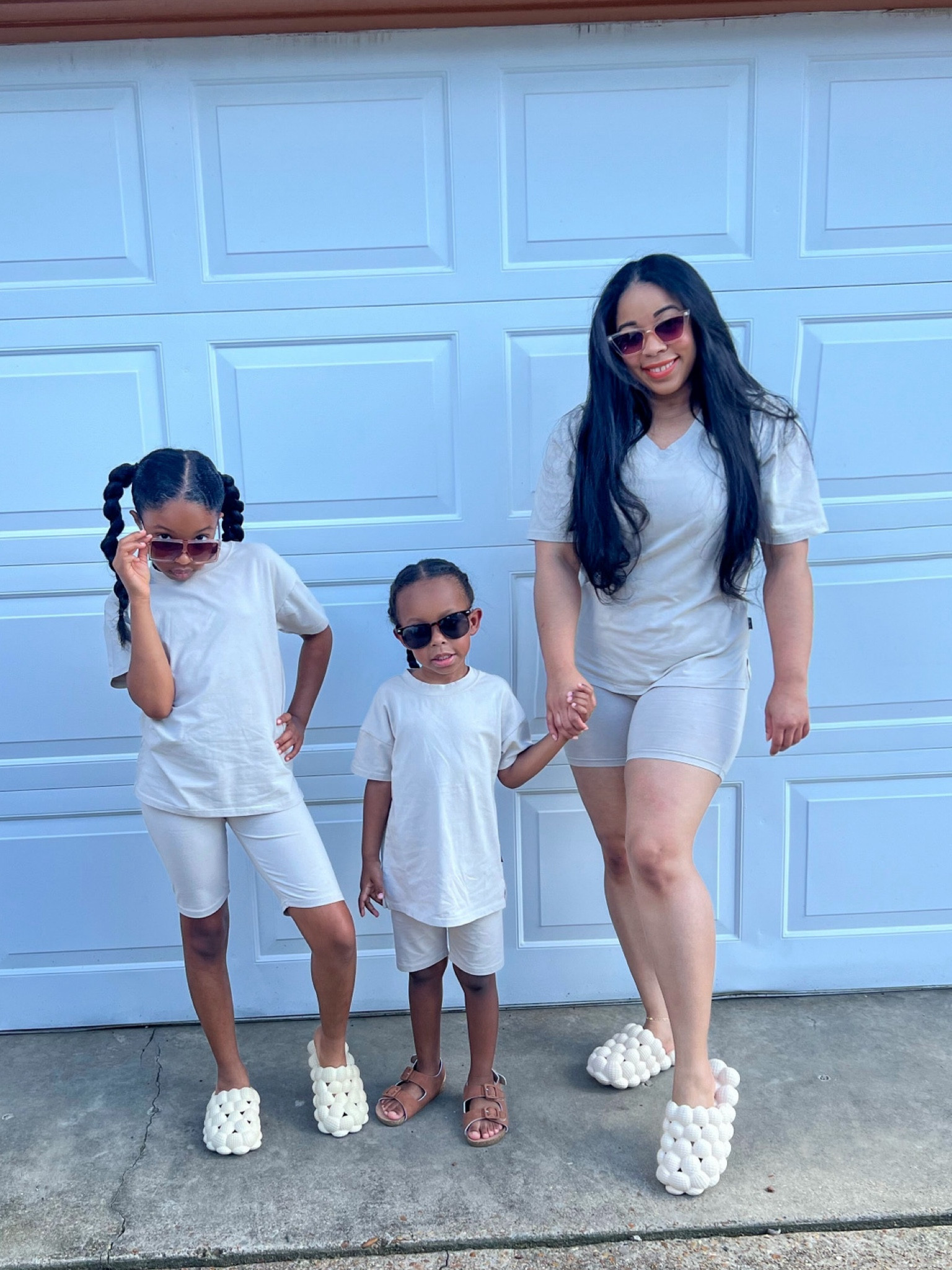 Matching with my minis in this comfy biker set! 

#LTKFindsUnder100 #LTKFamily #LTKKids