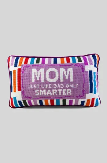 Furbish Mom Rules Needlepoint Pillow | Nordstrom | Nordstrom