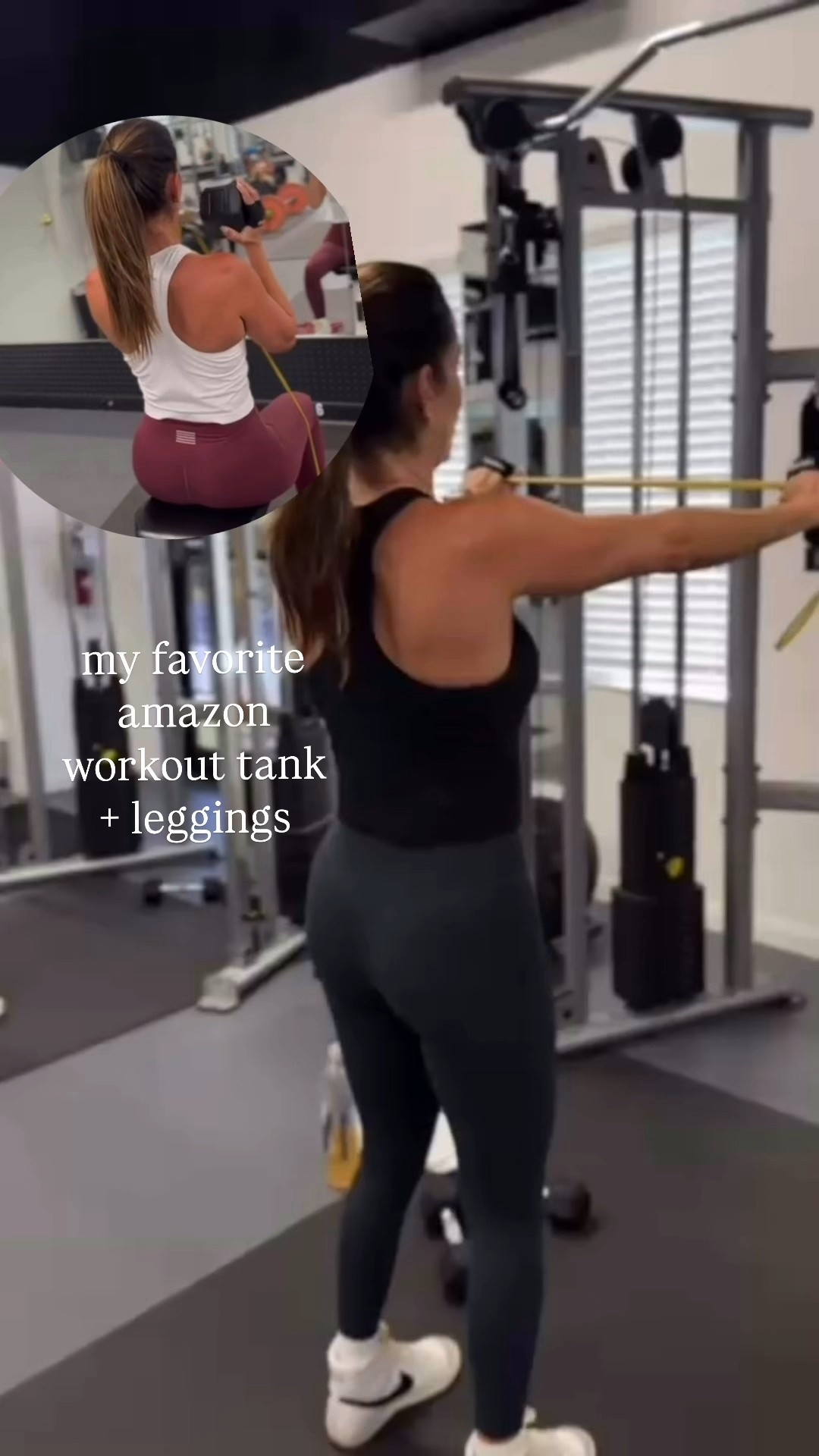 Shop my favorite Amazon workout tank and leggings. 

#LTKfitnessgoals #LTKActive #LTKselfcare