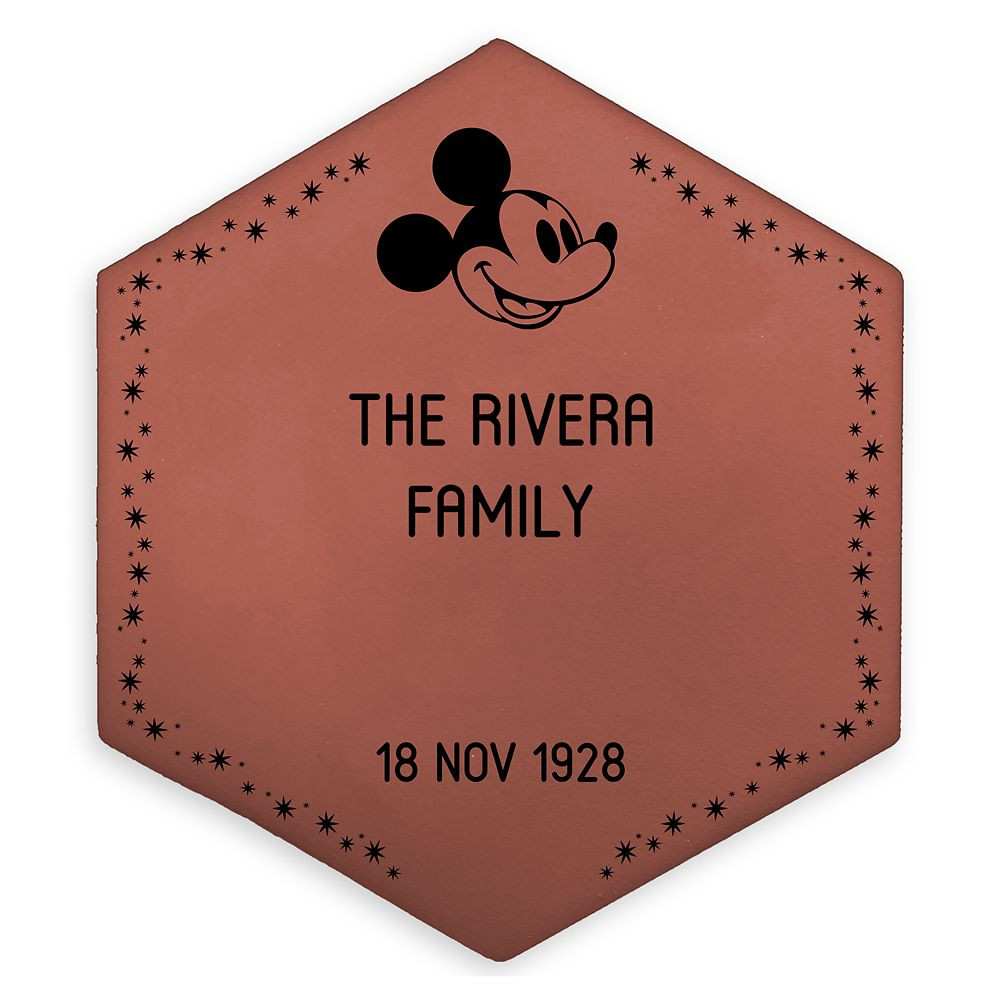 Commemorative Legacy Paver – 8'' – Personalized | Disney Store