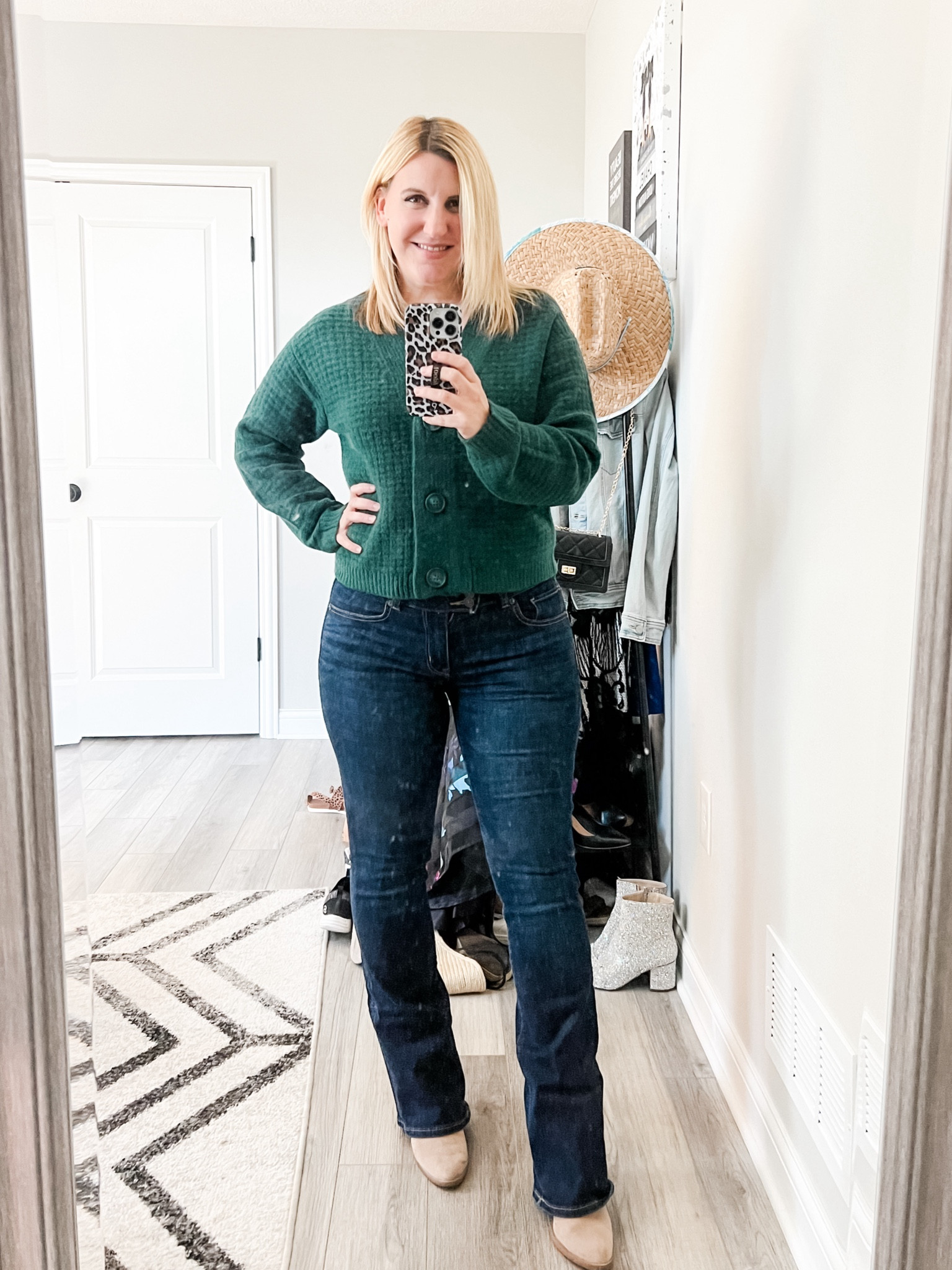 Target early Black Friday sale! 30% off clothing and shoes! This is the coziest cardigan sweater ever. Comes in multiple colors and I’m wearing a small. This green would be perfect for Christmas and holiday family photos!

#LTKHoliday #LTKFindsUnder50 #LTKSaleAlert