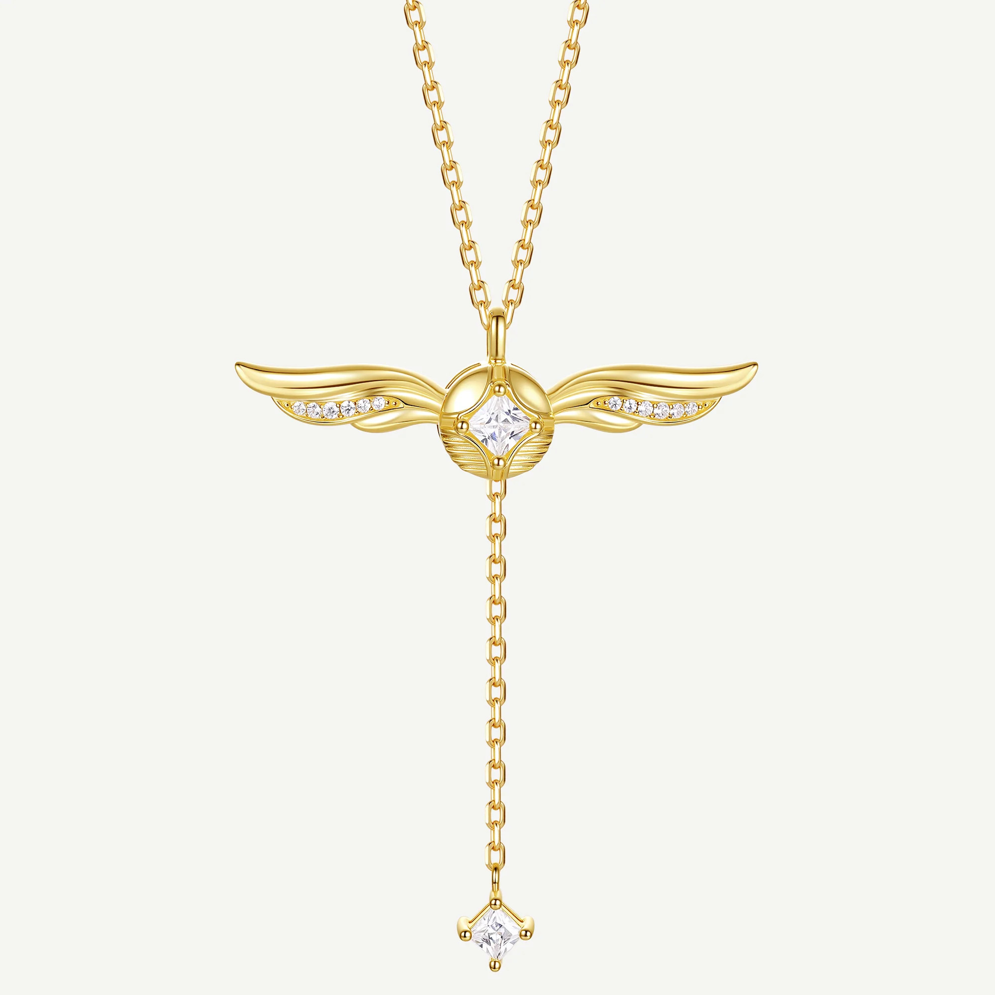 Harry Potter x FANCIME Golden Snitch Sterling Silver Necklace | FANCI ME