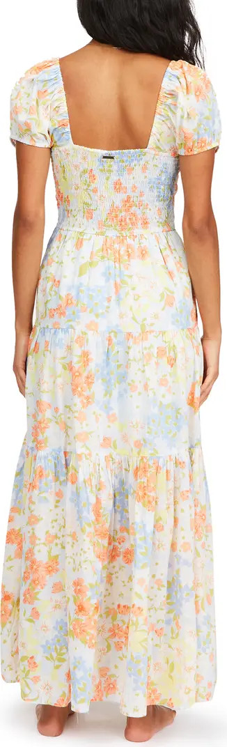 Sunrise Floral Tiered Maxi Dress | Nordstrom