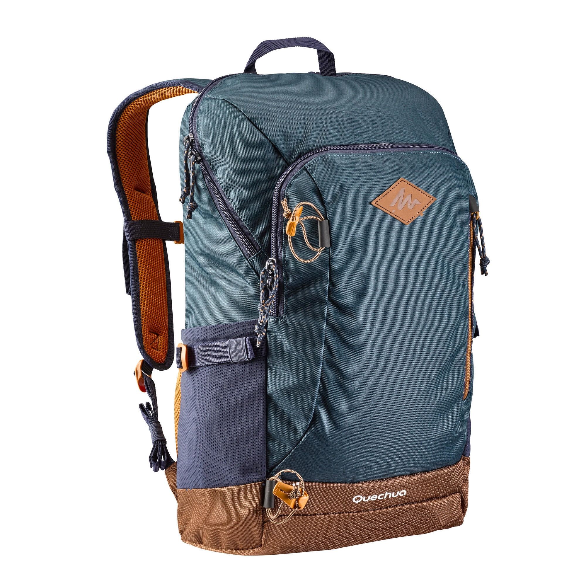 Decathlon Quechua NH500, 20 L Hiking Backpack, Rain Cover, Unisex, Blue, 10 Year Warranty | Walmart (US)