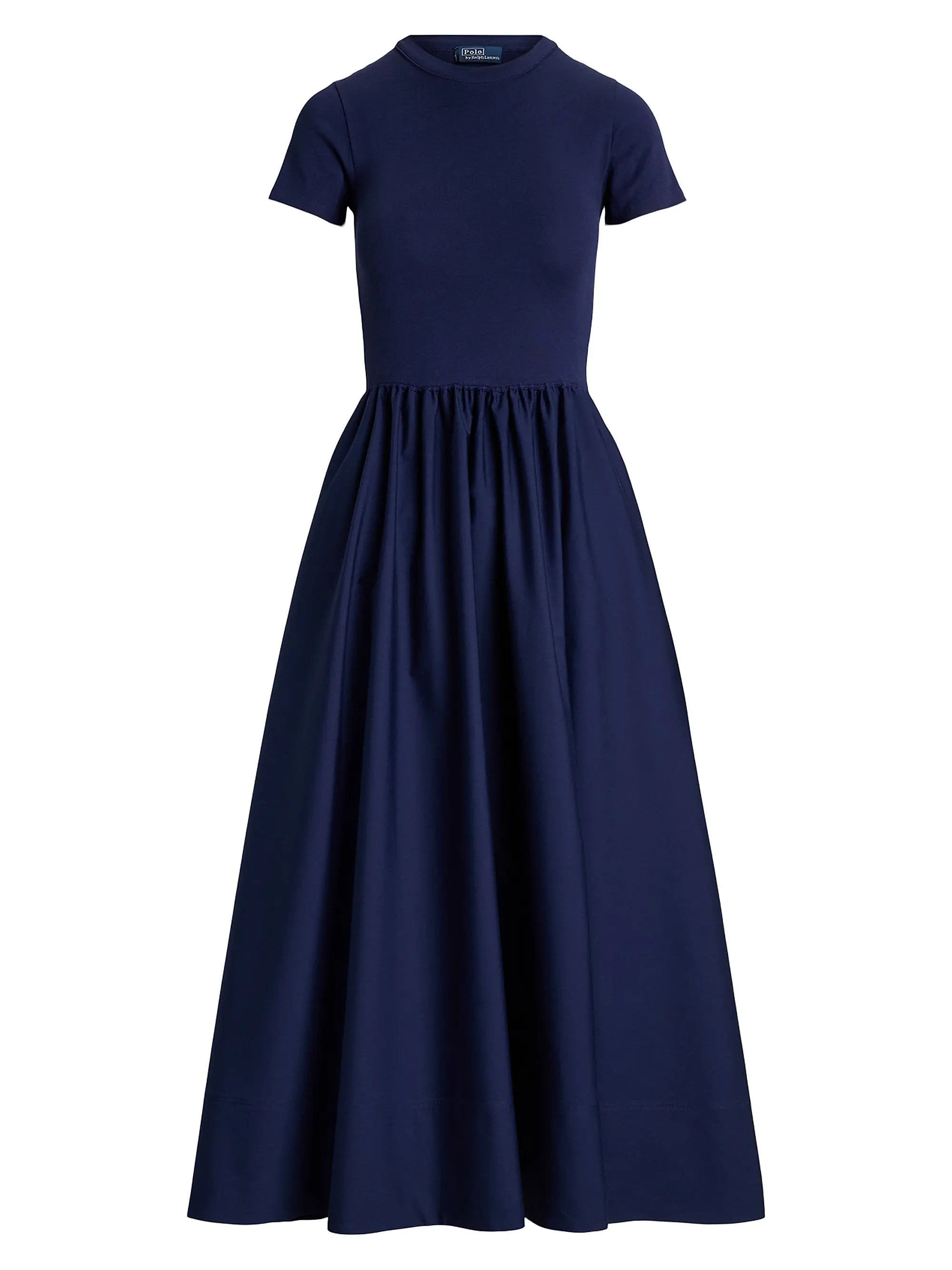 Cotton Short-Sleeve Midi-Dress | Saks Fifth Avenue