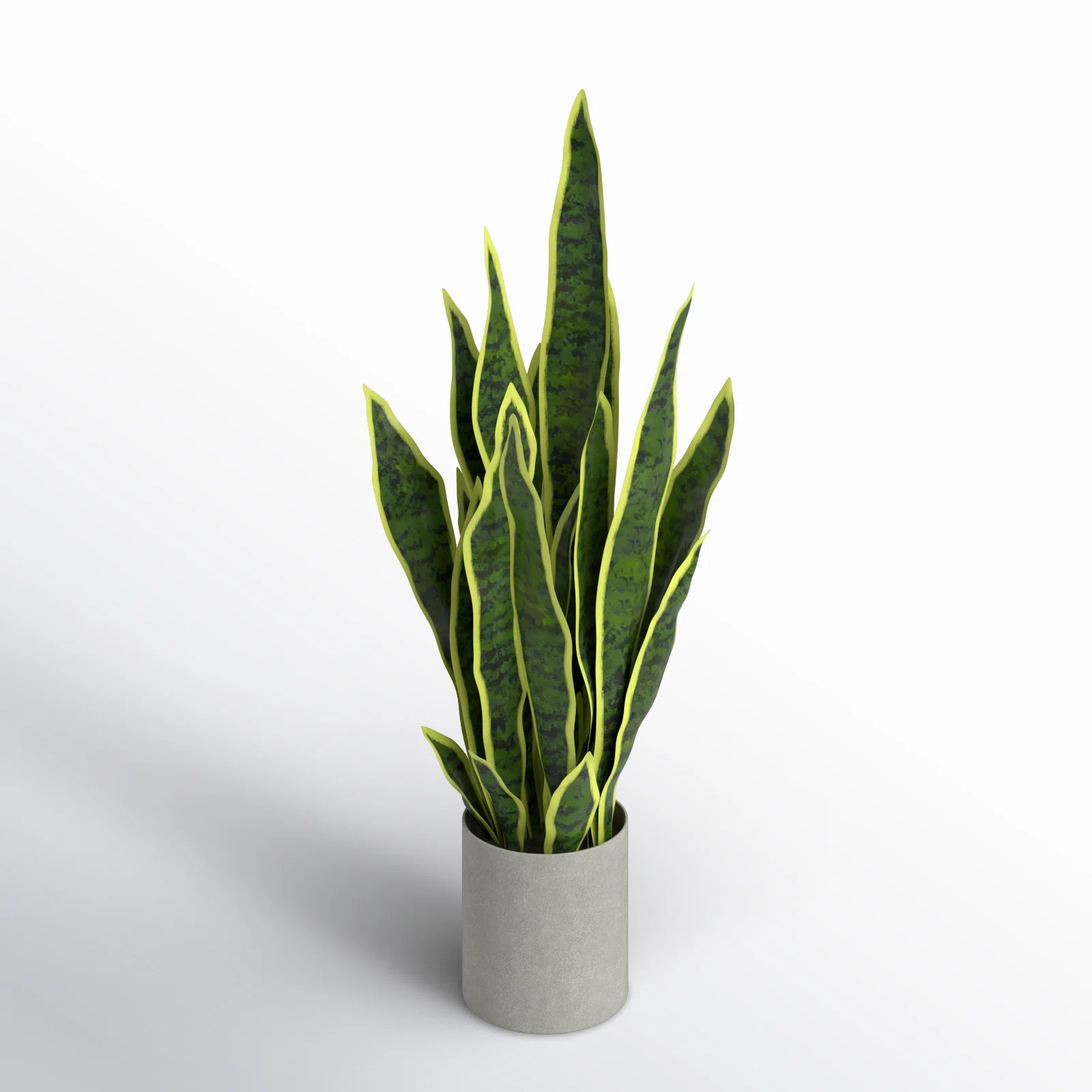 Artificial Sansevieria Snake Plant in Pot | Wayfair North America