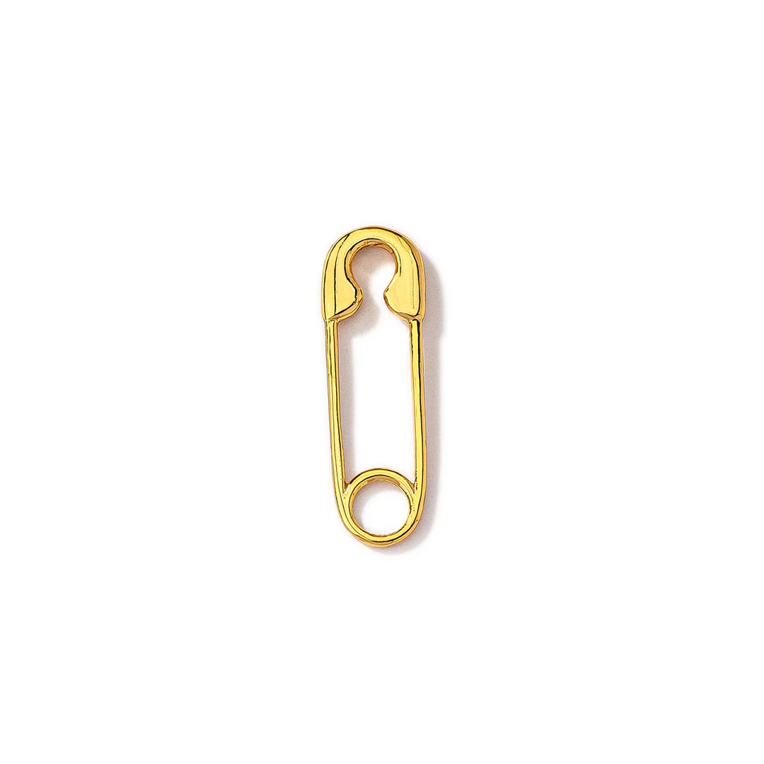 safety pin gold | FRKL
