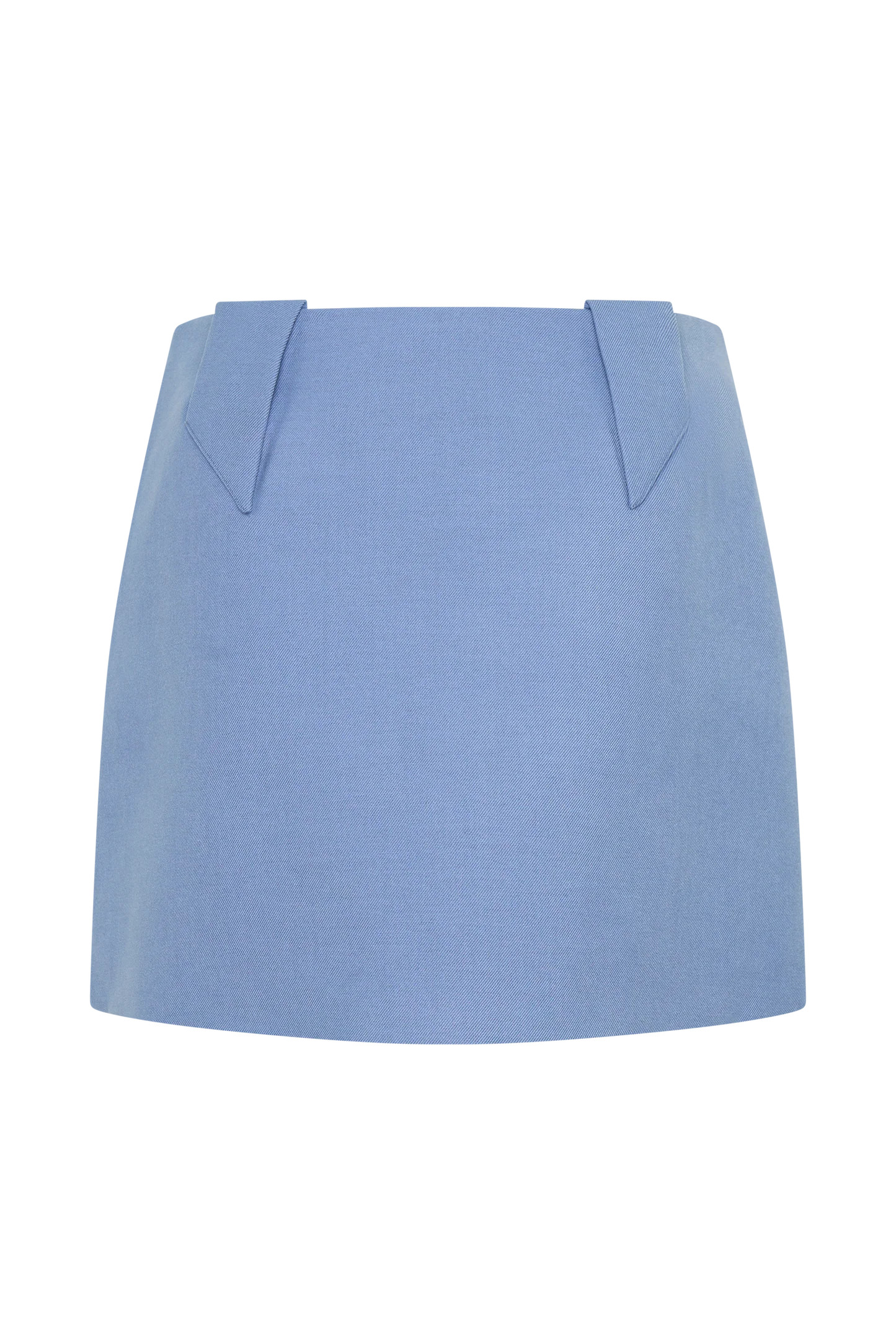 Gina Suiting Mini Skirt - Ocean Blue | MESHKI US