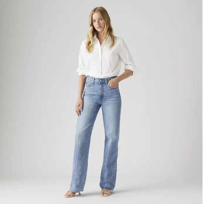 Ribcage Jeans Met Wijde Pijpen | Levi's EU
