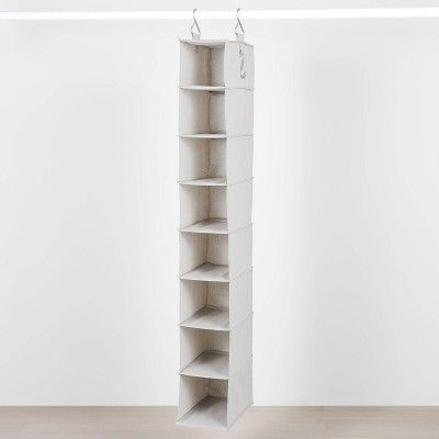 8 Shelf Hanging Fabric Shoe Organizer - Brightroom&#8482; | Target