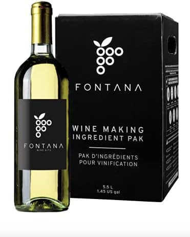 Fontana Wine Making Ingredient Kit - Washington State Walla Walla Wine Kit | 6 Gallon Wine Kit | ... | Amazon (US)