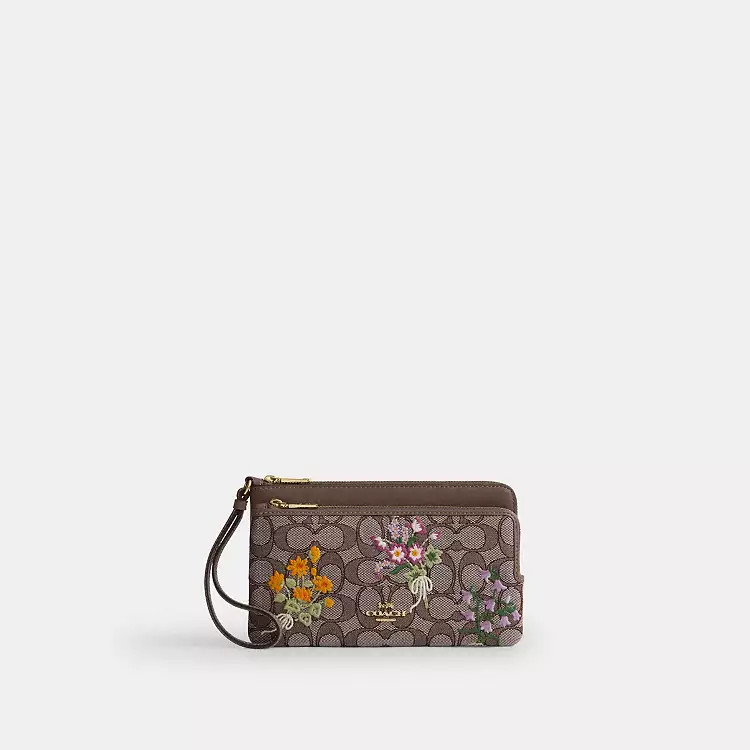 Double Zip Wristlet | Coach (US)