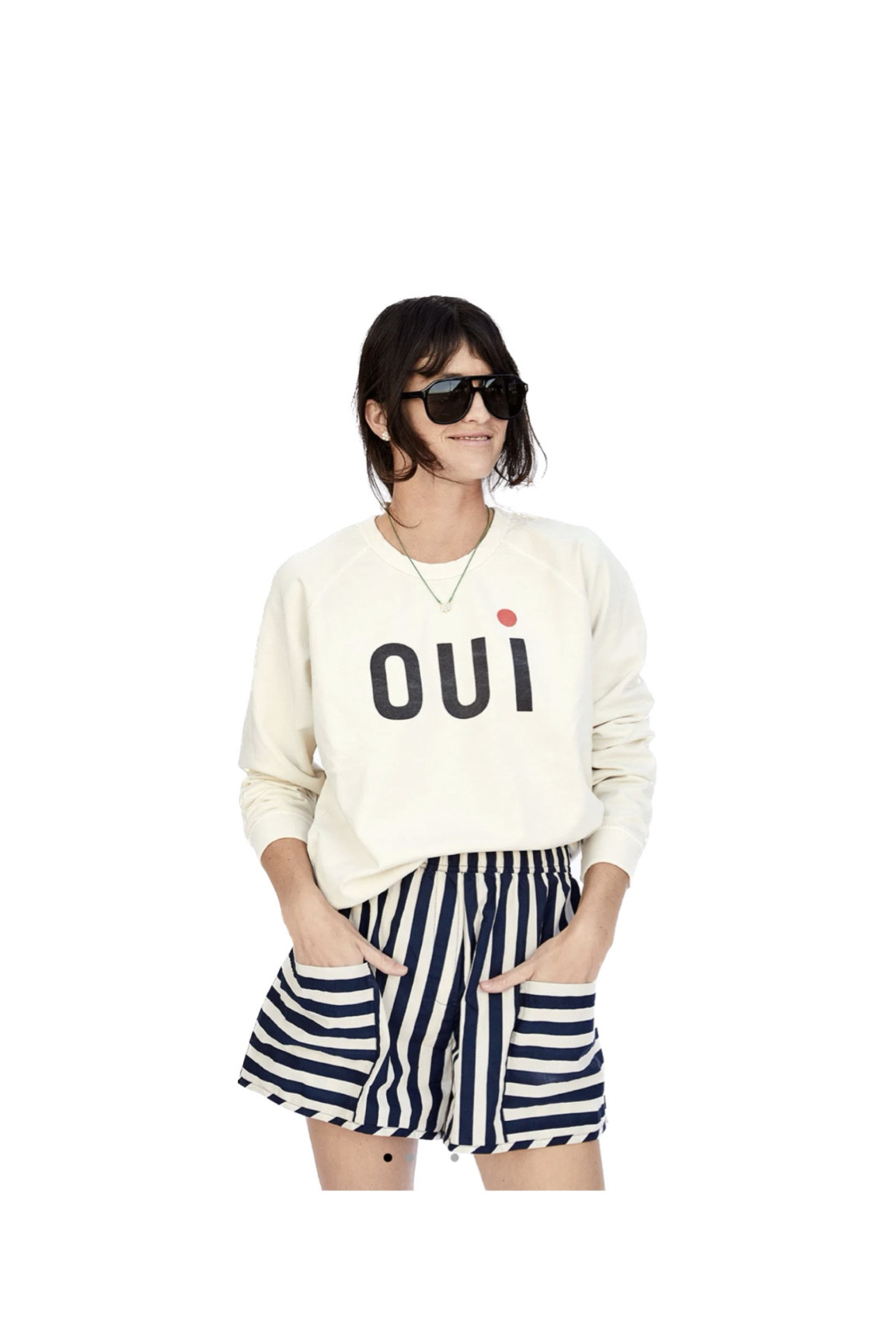 My sweatshirt I was wearing on stories.  I got a medium.  I would stick with your normal size on this or size up if in between.