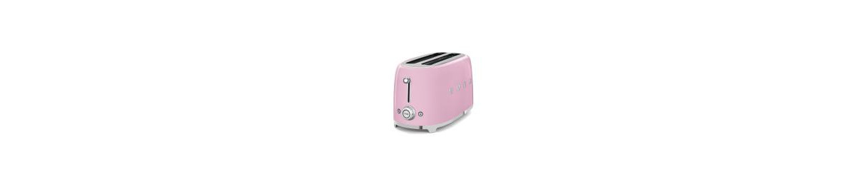 Smeg 4-Slice Toaster - Pink | Macy's