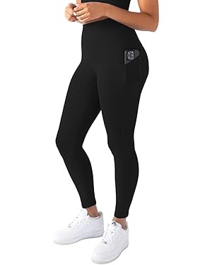 YITTY Active Women's Ultraluxe High-Waist Pocket Legging, Athleisure, 4-Way-Stretch | Amazon (US)