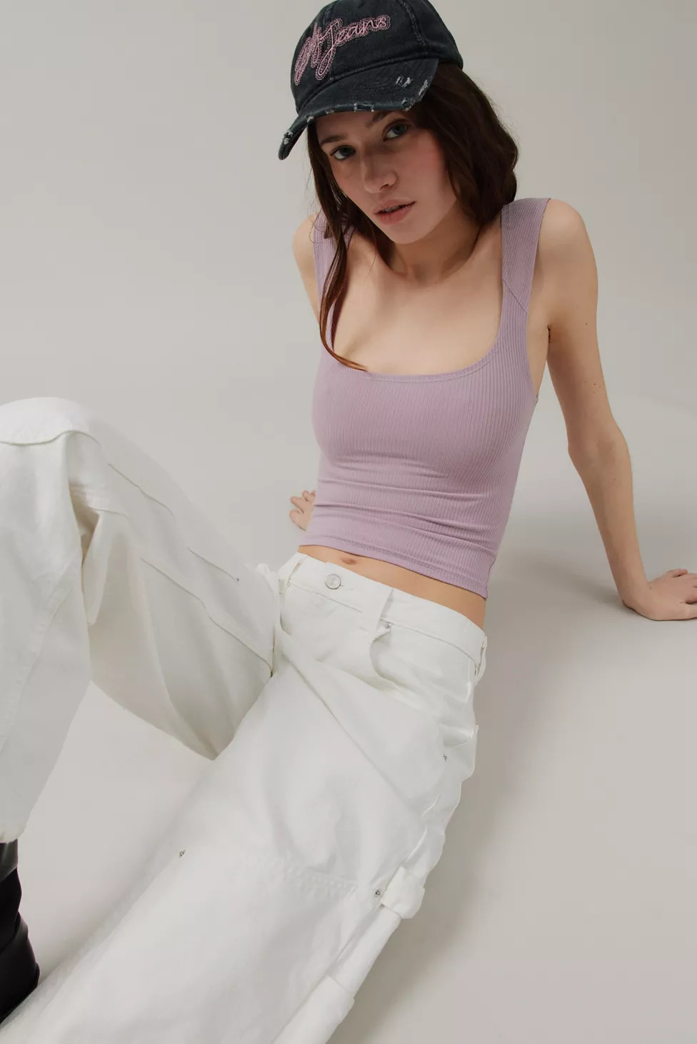 BDG Square Neck Tank Top | Urban Outfitters (US and RoW)