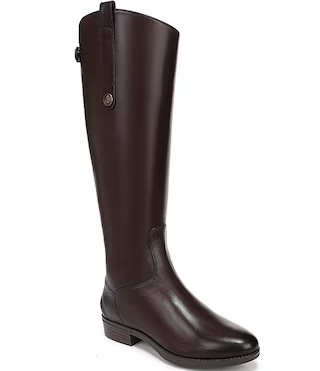 Sam Edelman Penny Tall Leather Riding Boots | Dillard's | Dillard's