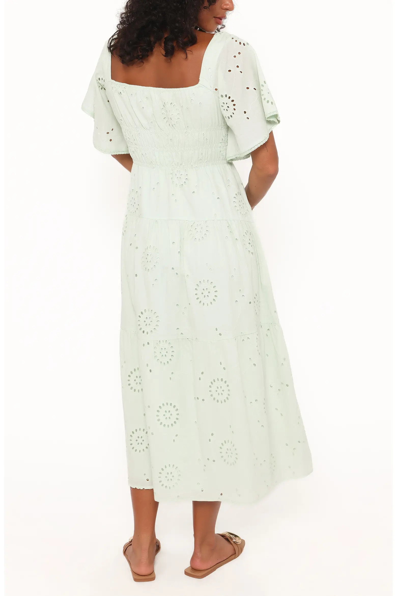 Tierney Eyelet Embroidered Midi Dress (Women) | Nordstrom | Nordstrom