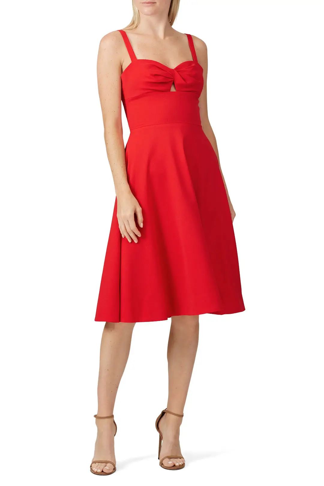 Red Bianca Sweetheart Dress | Rent the Runway