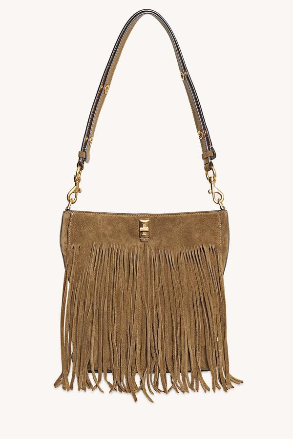 Darren Bucket Bag with Fringe | Rebecca Minkoff US