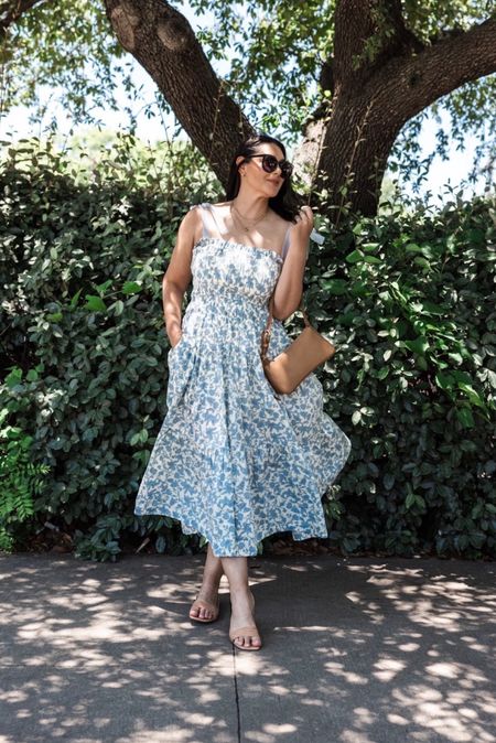 This is THE summer dress! A few are left in stock, too! I’m in the large. It fits a 8-10 well! 

Summer dresses, outdoor wedding, blue dresses, midi dress, 30A dress

#LTKOver40 #LTKSeasonal