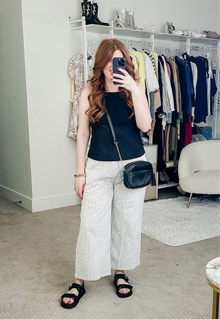 Summer outfit when you don’t want to wear shorts, all from amazon. Size large in pants and top. 

Linen pants. 

#LTKMidsize #LTKSaleAlert #LTKStyleTip