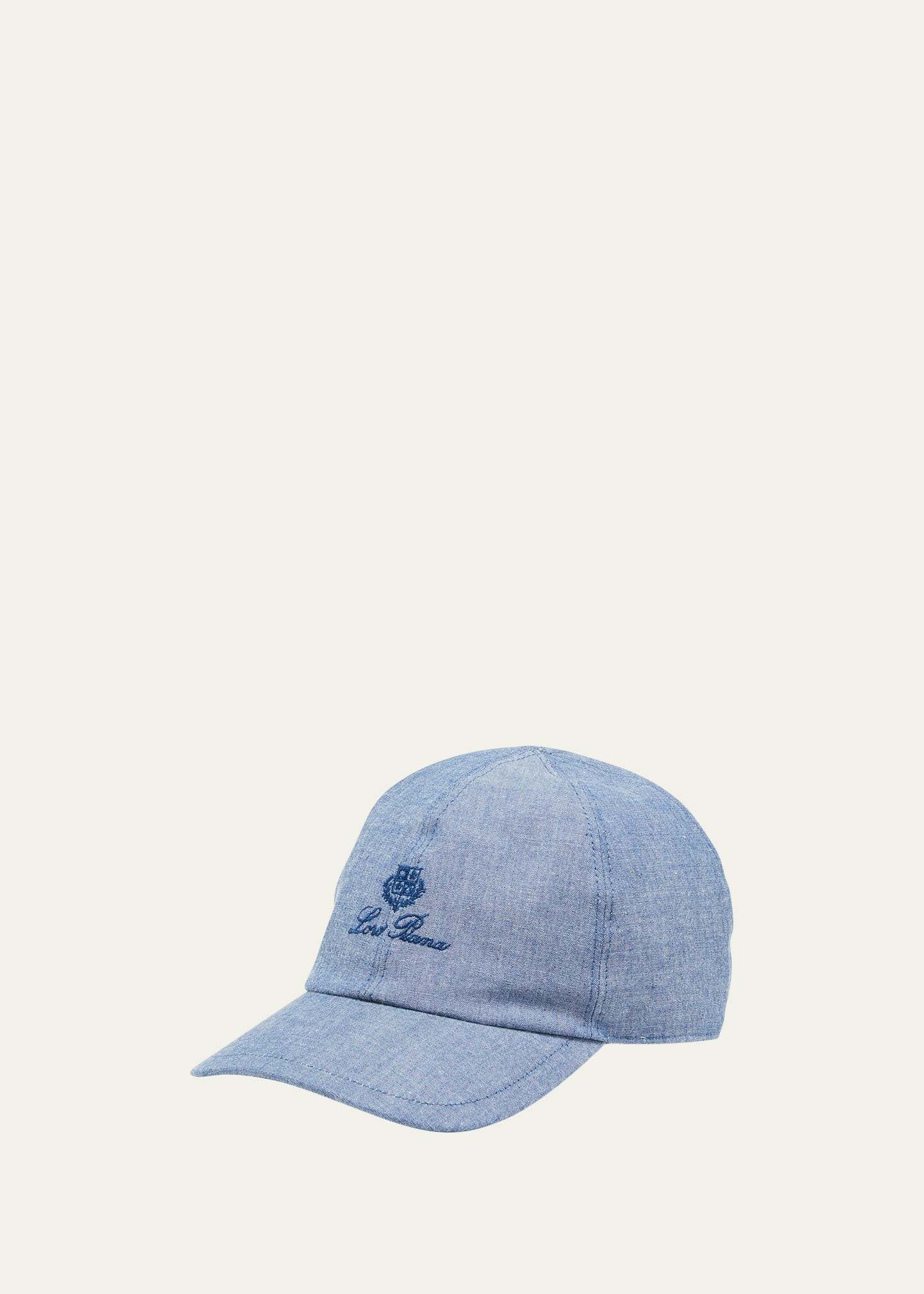 Men's Embroidered Chambray Baseball Hat | Bergdorf Goodman