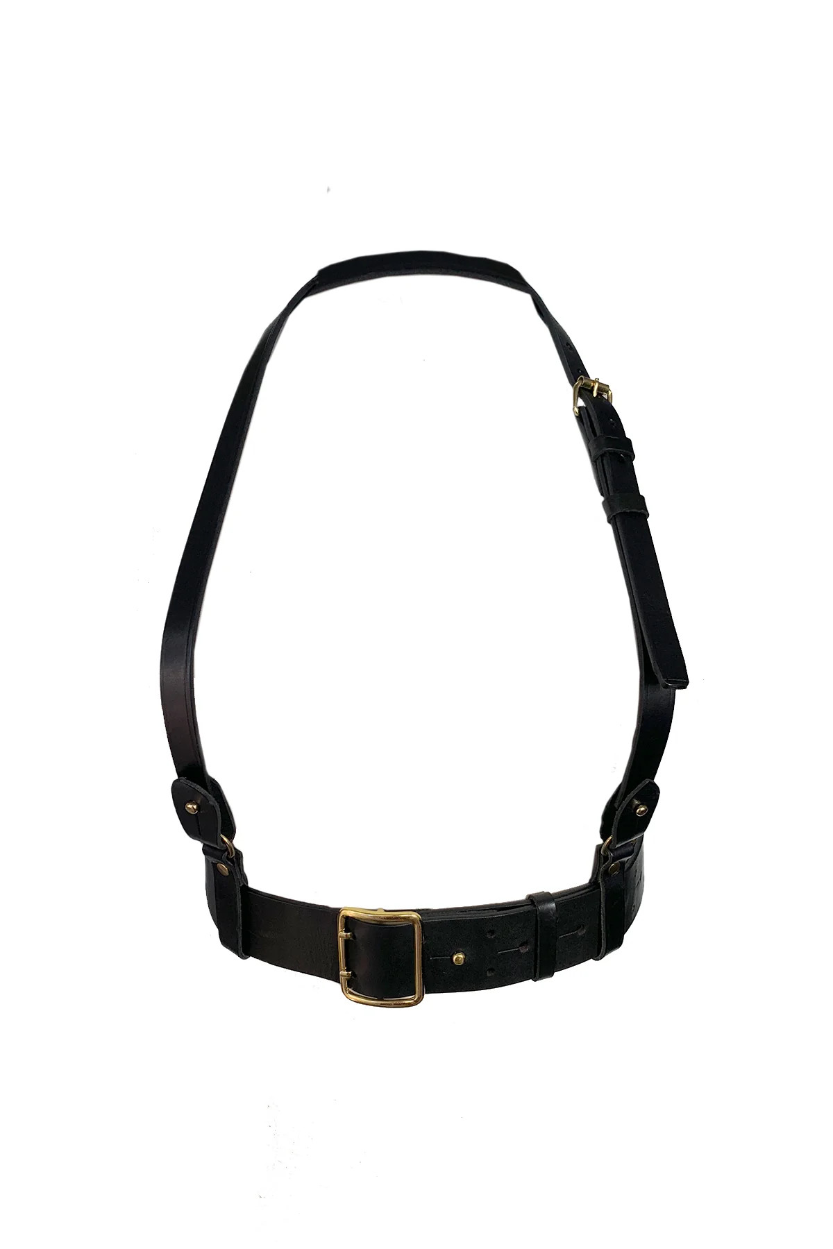 Leather Halter Harness and Belt Set | BAACAL Limited, LLC