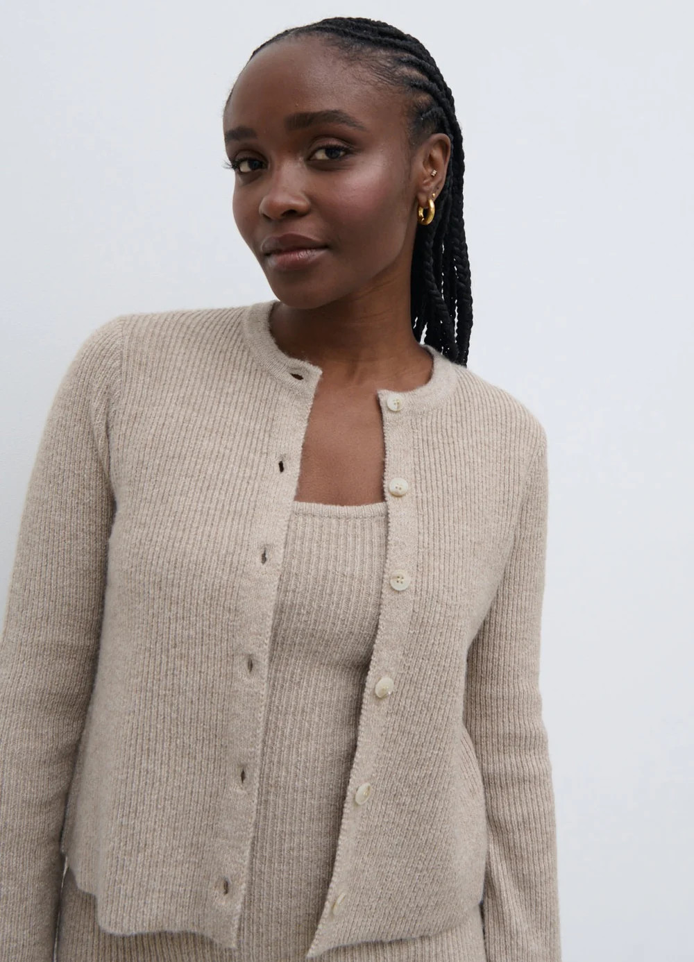 Winnie Slim Fit Knit Cardigan | Pretty Lavish (UK)