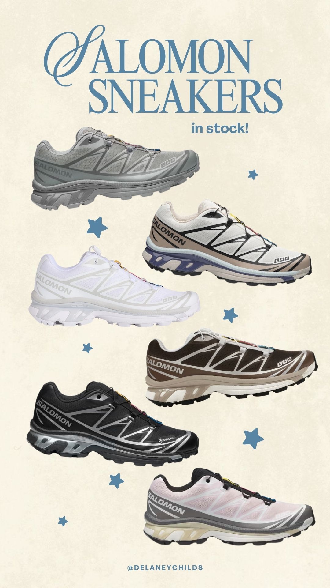 Salomon XT-6 sneakers that are in stock!

#LTKootd #LTKActive #LTKTravel
