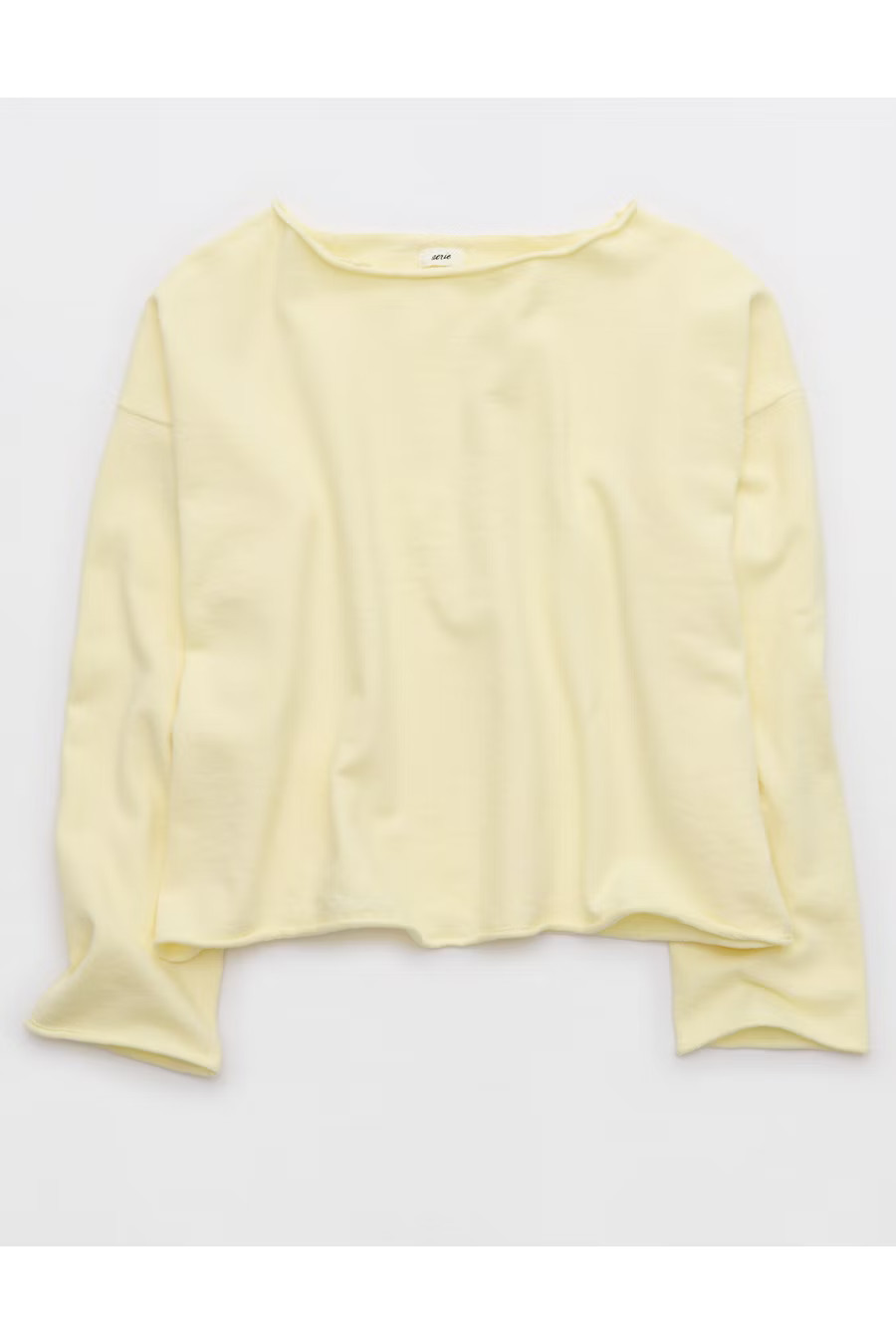 Aerie Sunday Soft Boatneck Sweater Women's Cozy Yellow S | American Eagle Outfitters (US & CA)