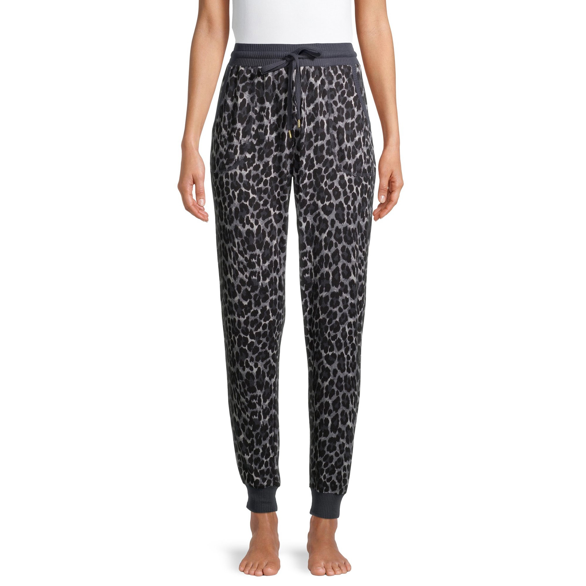 Secret Treasures Women's and Women's Plus Hacci Pajama Joggers | Walmart (US)