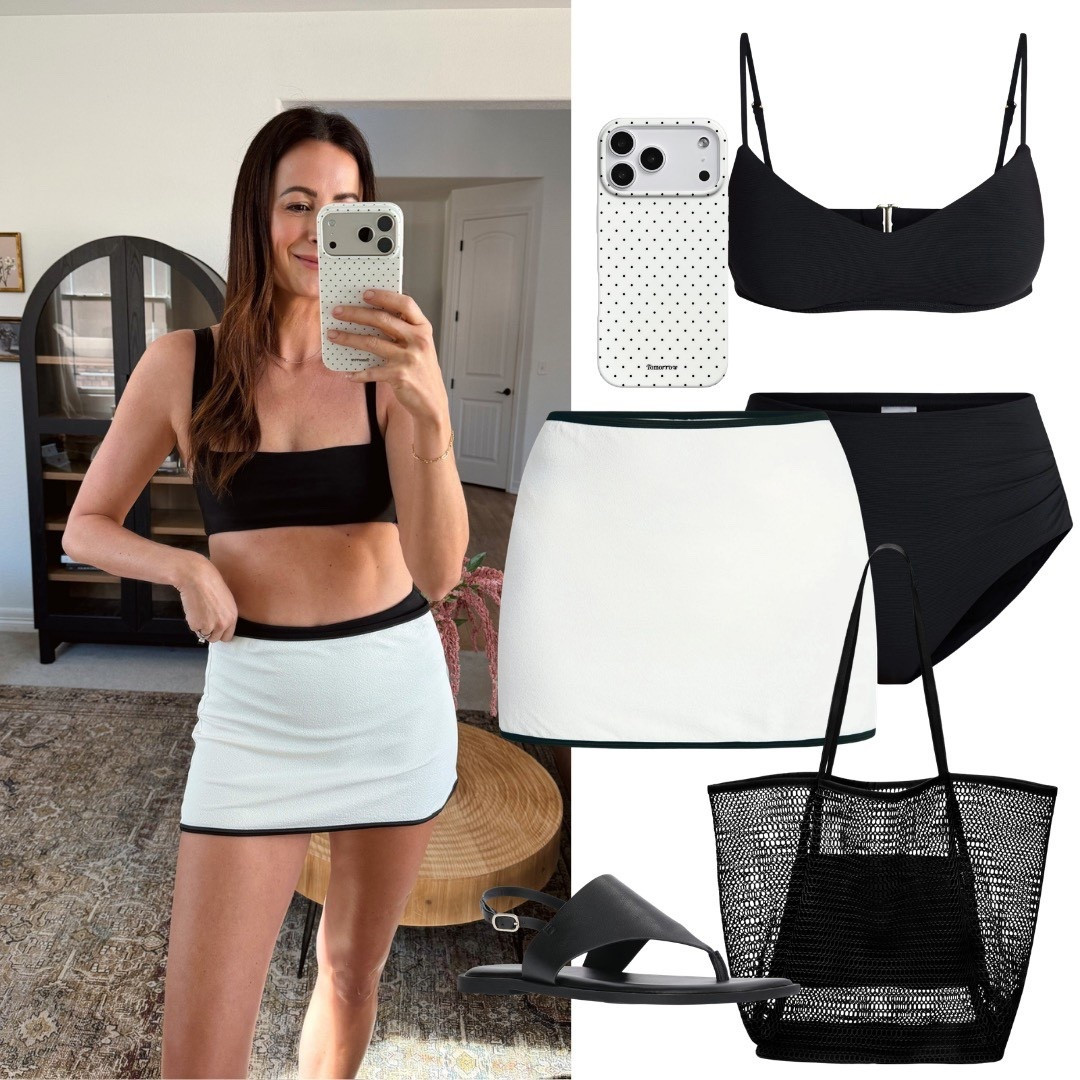 This is such a chic swim look from Walmart! Definitely taking this on our spring break beach trip! I love the extra coverage from the swim skirt! 

#LTKmomlife #LTKSwim #LTKTall