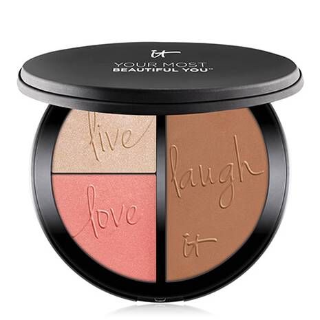 Your Most Beautiful You™ Anti-Aging Matte Bronzer, Radiance Luminizer & Brightening Blush Palet... | IT Cosmetics (US)