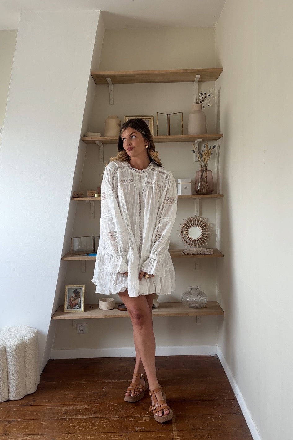 white dress 

#LTKmidsize #LTKsummer #LTKfrance