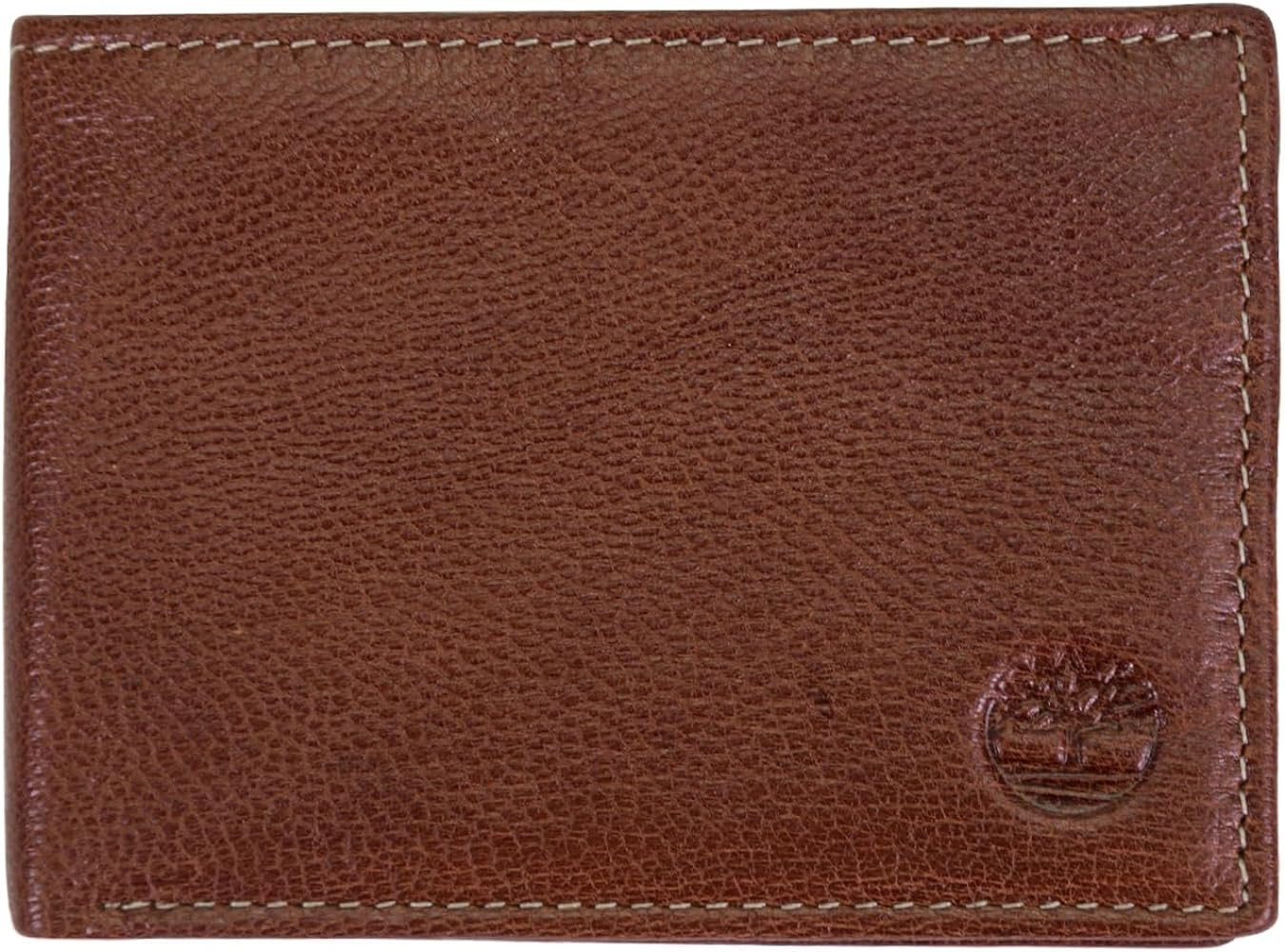 Timberland Men's Genuine Leather Rfid Blocking Passcase Security Wallet | Amazon (US)