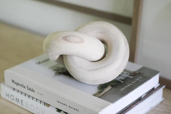 Large Studio Mcgee Inspired Natural Wood Knot | Home Decor | Wood Home Decor | Etsy (US)