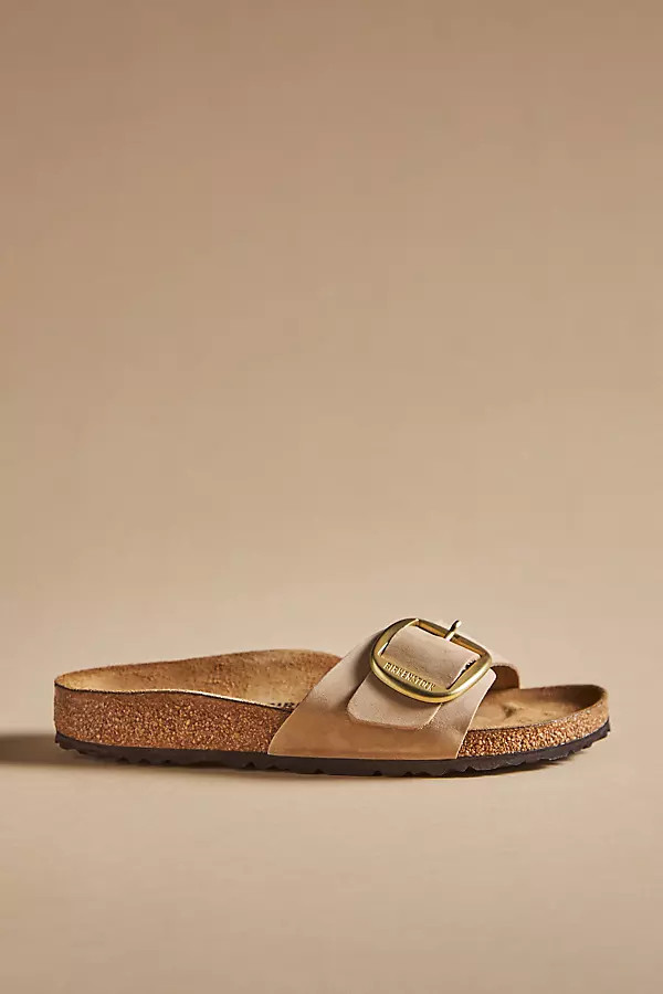 Birkenstock Madrid Big Buckle Sandals By Birkenstock in Beige Size 41 | Anthropologie (US)
