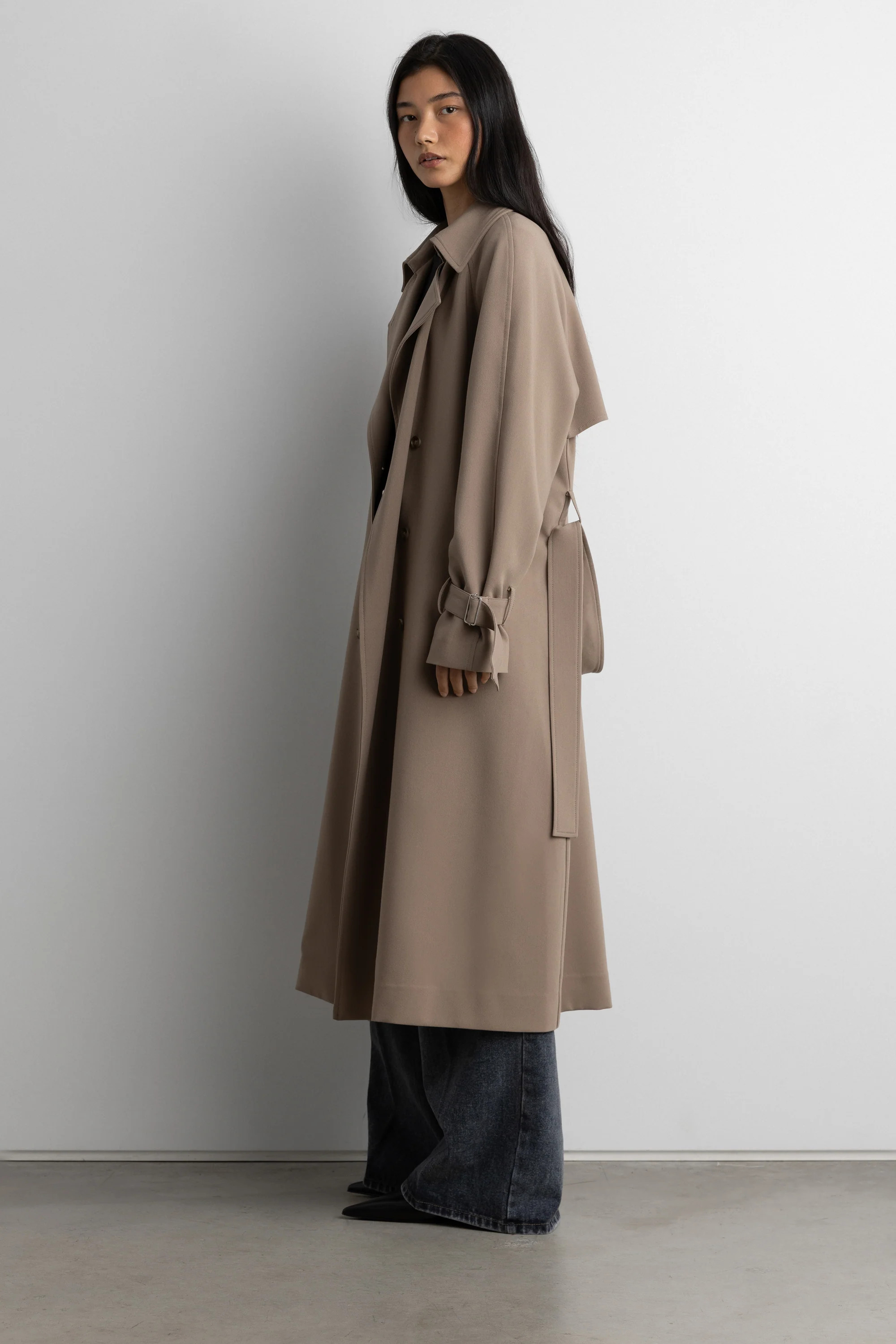 OVERSIZED TRENCH COAT | OAK + FORT