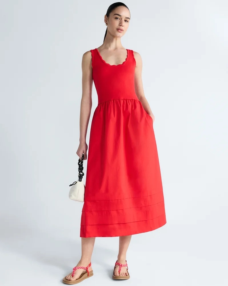 Walmart new arrivals ✨ spring dresses summer dress spring outfits 2026 red dress short sleeve cardigan sweater tops 