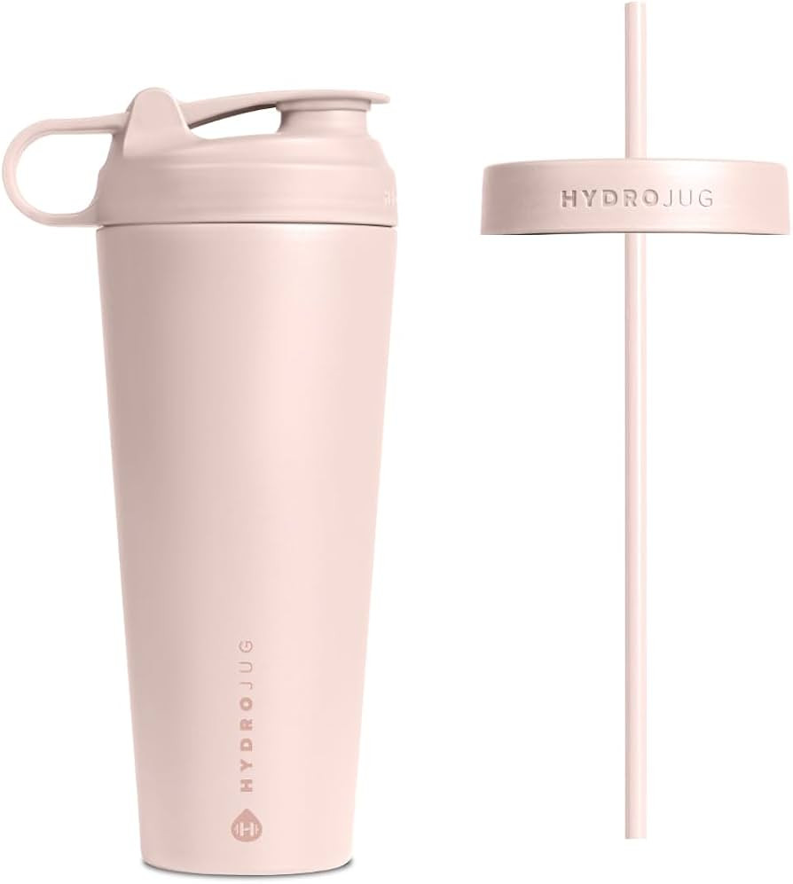 HydroJug Stainless Steel Shaker Cup 24oz - Perfect For Protein Shakes, Pre-Workout Drinks, Iced C... | Amazon (US)
