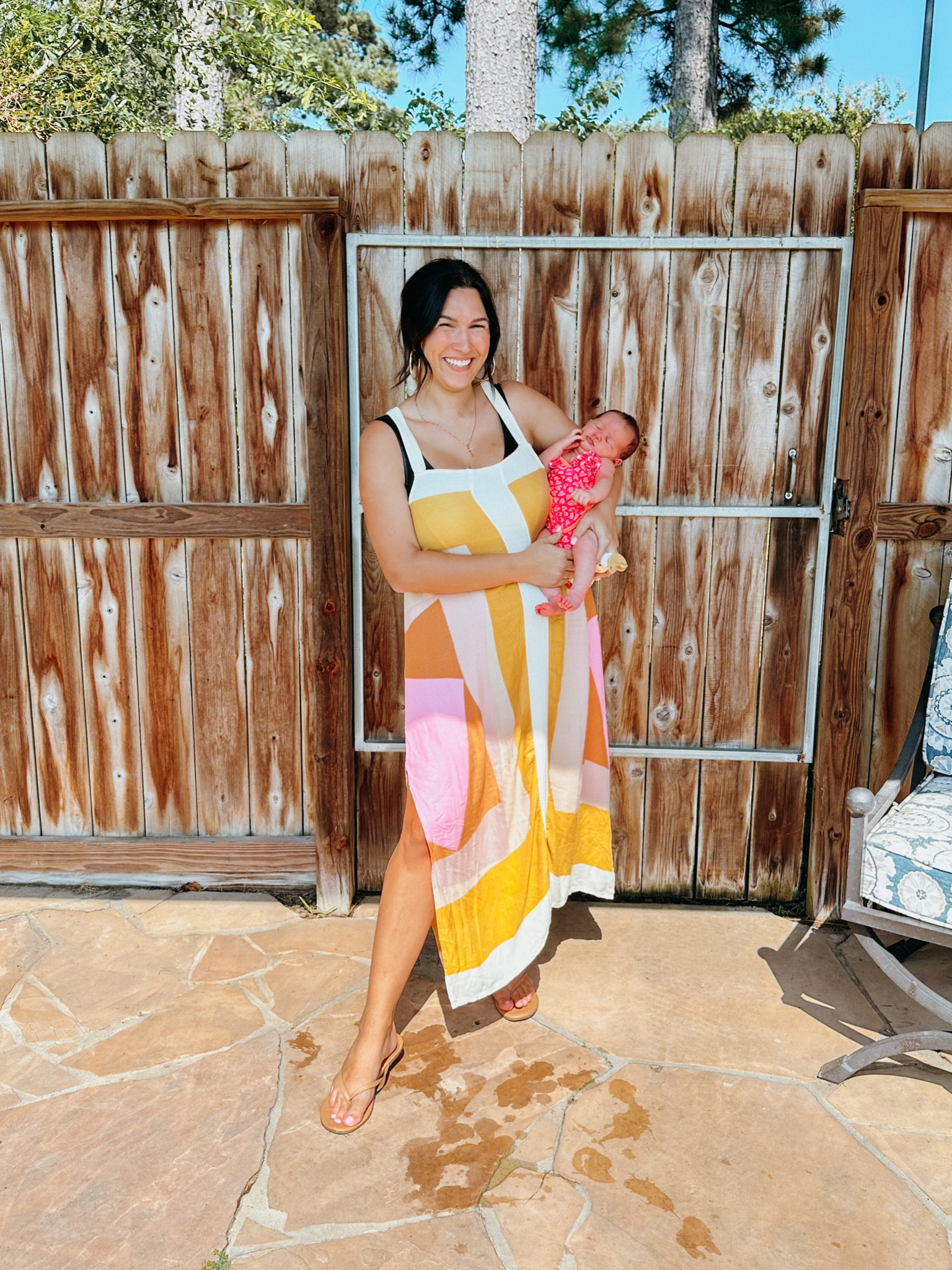 Exact swimsuit cover up and I’m in a large / swimsuits good for postpartum shared! Mine is old but I’m sharing the same brand. I wear a large and I’m 5’5”, 170 pounds and have a large chest. 

Also sharing baby swimsuits 🩷

#LTKswim #LTKshoecrush #LTKbaby