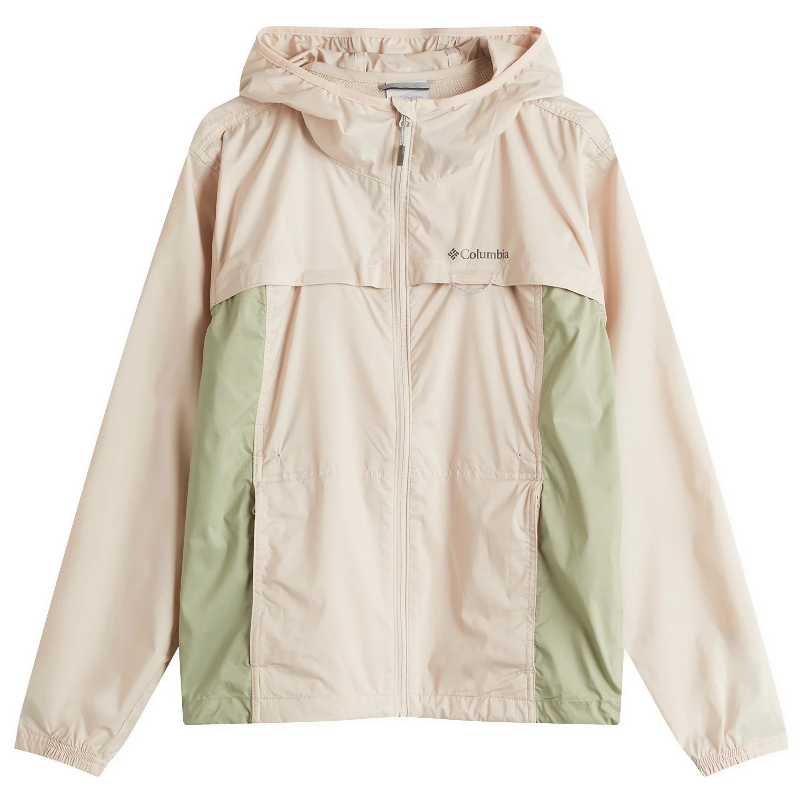 Columbia Women's Crested Canyon Windbreaker in Dark Stone/Safari, Size Medium | END. Clothing