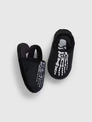 Toddler Halloween Skeleton Slippers | Gap (US)