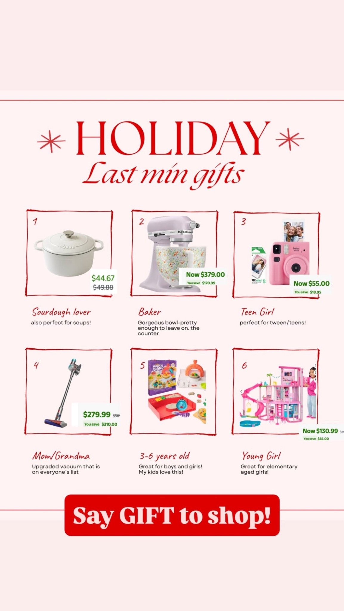 Last minute Holiday gifts!! 🎁♥️🎄

#LTKHoliday #LTKGiftGuide