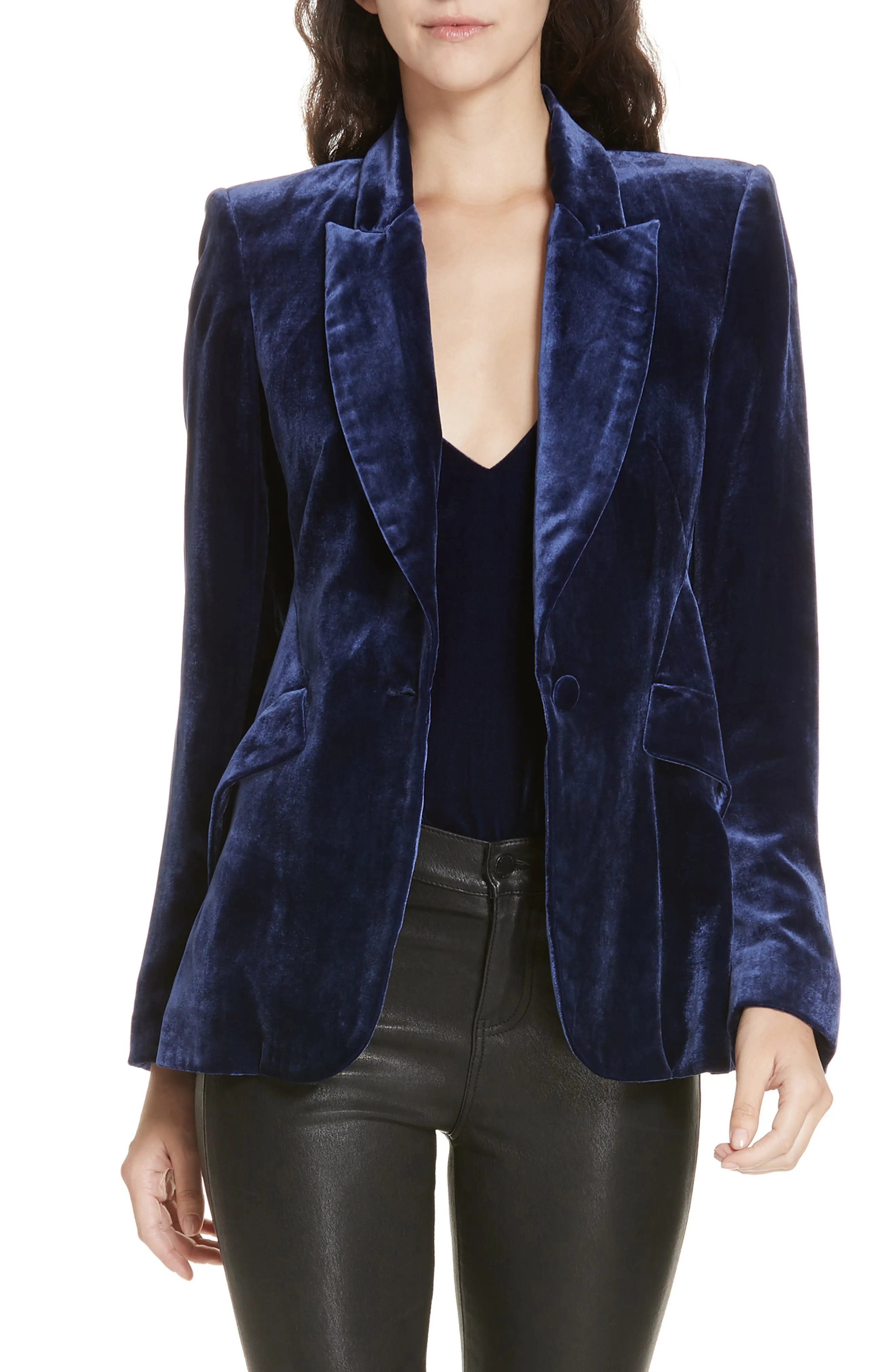 L'AGENCE Velvet Blazer | Nordstrom