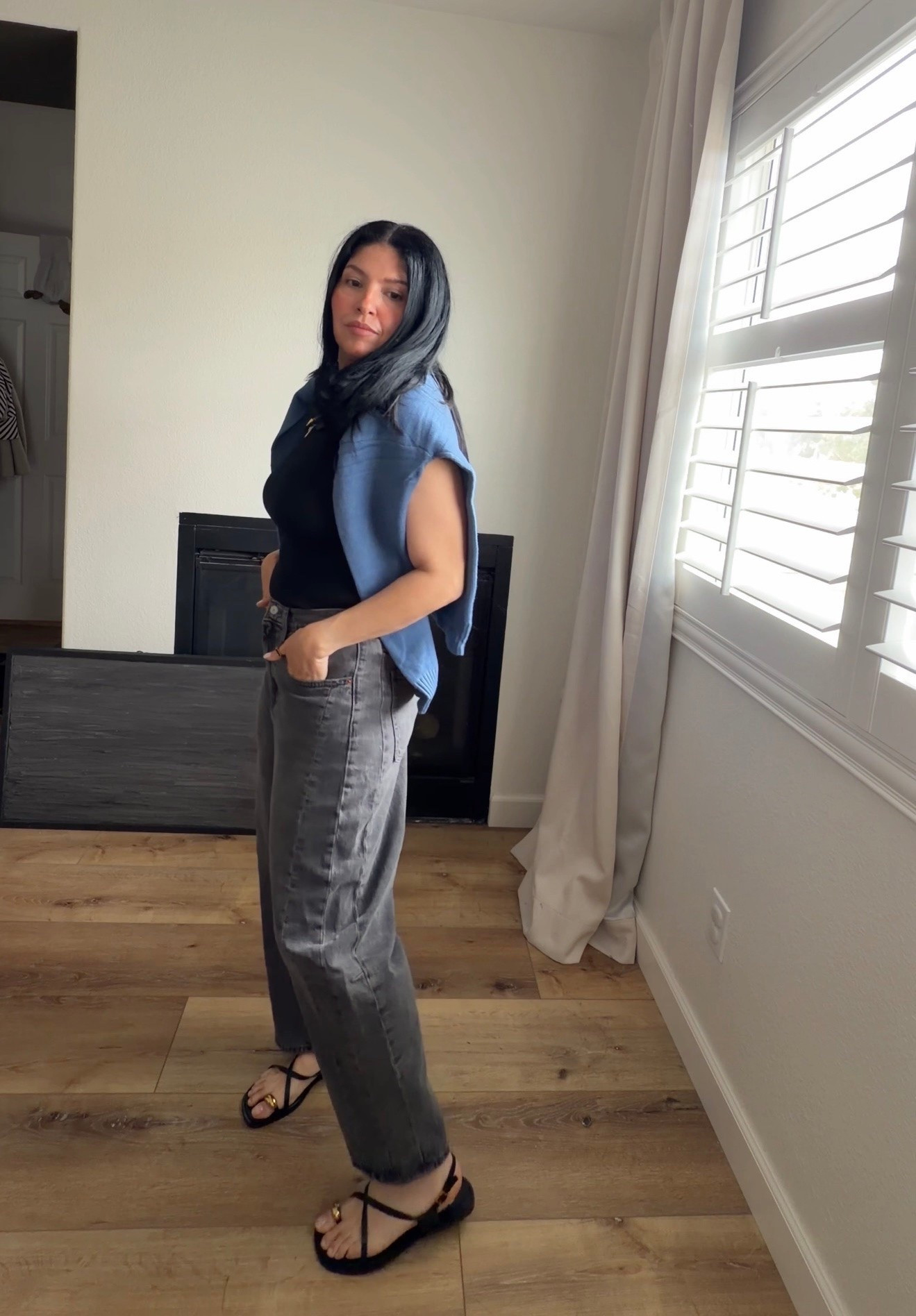 Medium in the tank & sweater 

10 in the jeans

#LTKootd #LTKgrwm #LTKmomlife