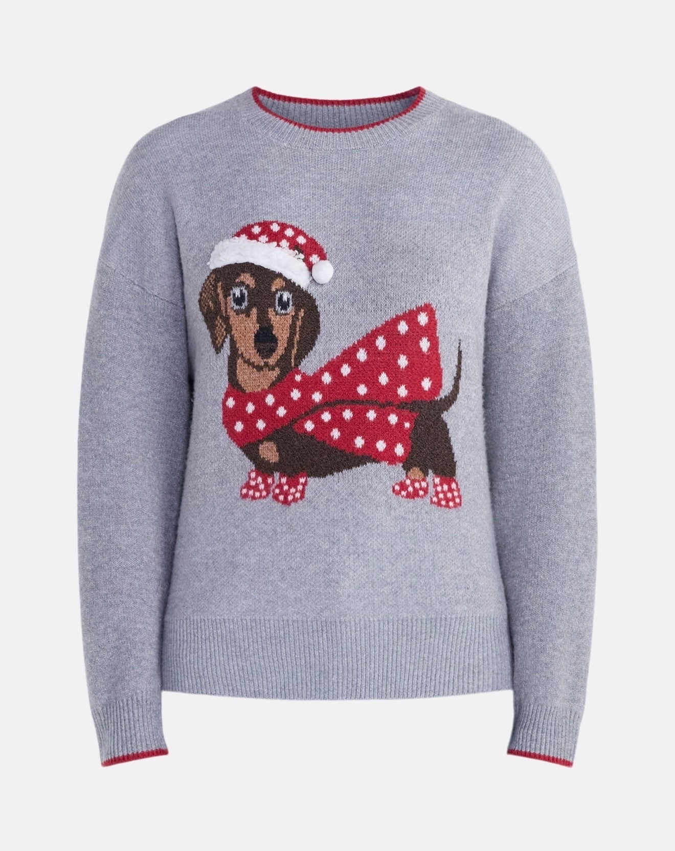 Title: 🐶 Walmart Christmas Dachshund Sweater | Cute & Affordable Holiday Style
The cutest little Christmas sweater! ❤️🐾 This adorable dachshund sweater from Walmart is giving all the festive, preppy holiday vibes. The sweet pup in a polka-dot scarf and Santa hat makes it such a fun statement piece for the holiday season.
At just $22.98, it's an affordable way to add a little personality to your Christmas wardrobe! Pair it with denim, black pants, or a festive skirt for Christmas shopping, holiday gatherings, or cozy days at home. 🎄✨
Walmart Christmas fashion, dachshund Christmas sweater, holiday dog sweater, affordable Christmas outfits for women, festive winter sweaters, preppy holiday style, cute Christmas outfit ideas, Walmart holiday finds, novelty Christmas sweater, casual holiday outfit, Christmas fashion over 40.

#LTKootd #LTKSeasonal #LTKmomlife