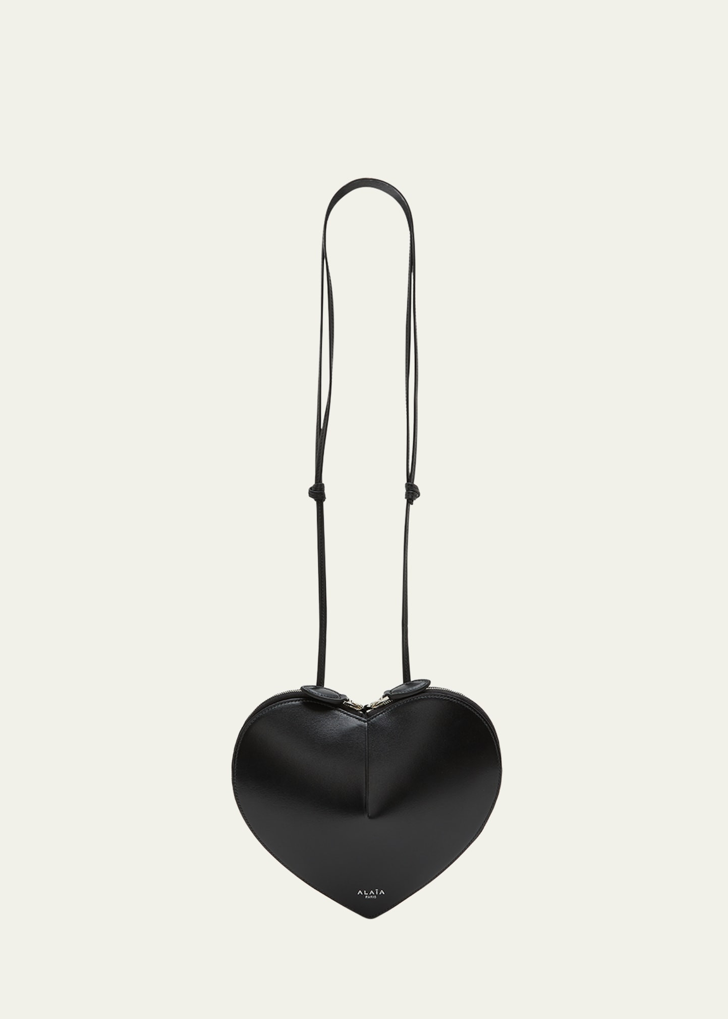 ALAIA Heart Leather Shoulder Bag | Bergdorf Goodman