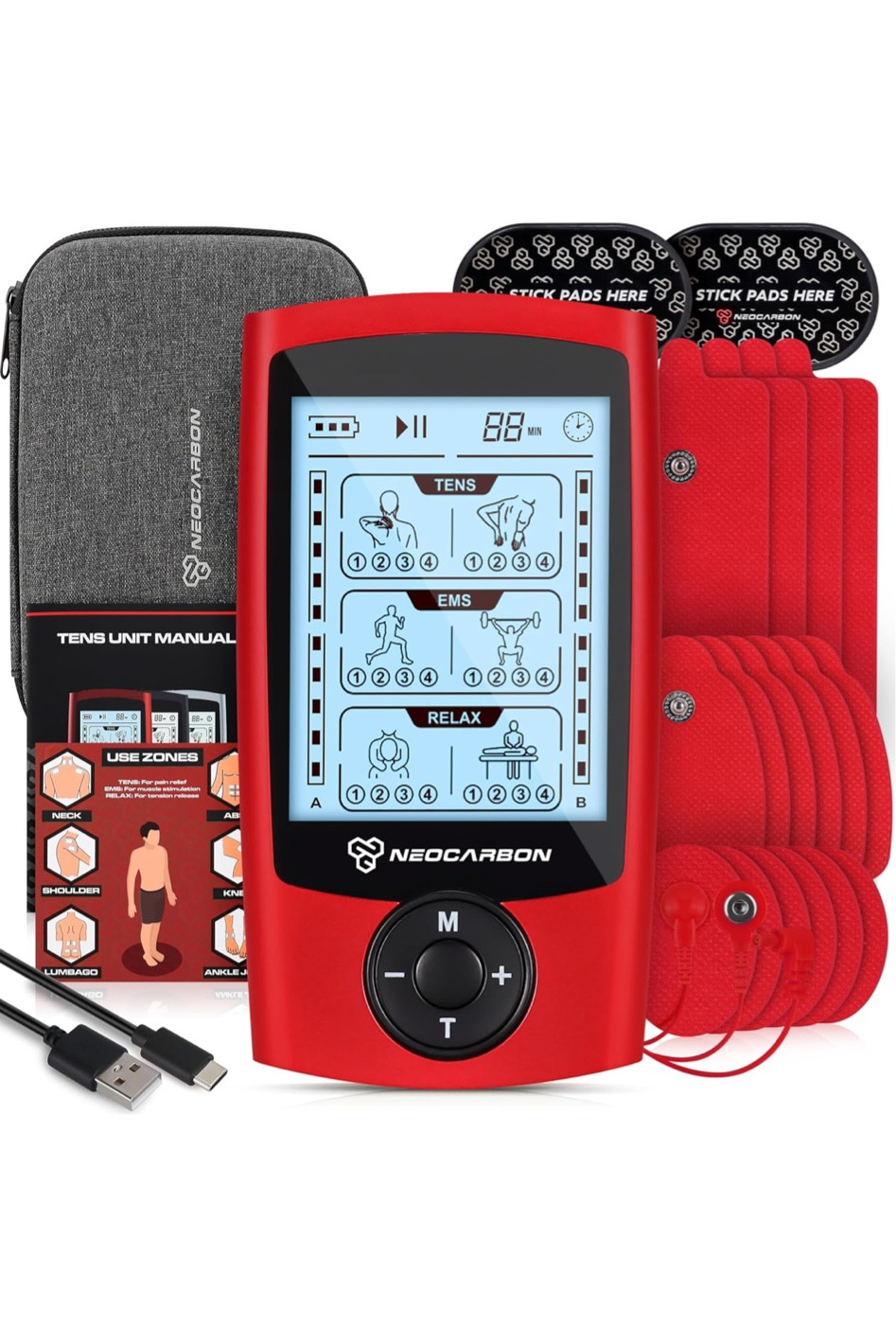 Love using the tens until for my cramps! && on neck for tension 

#LTKActive #LTKHome #LTKFitness